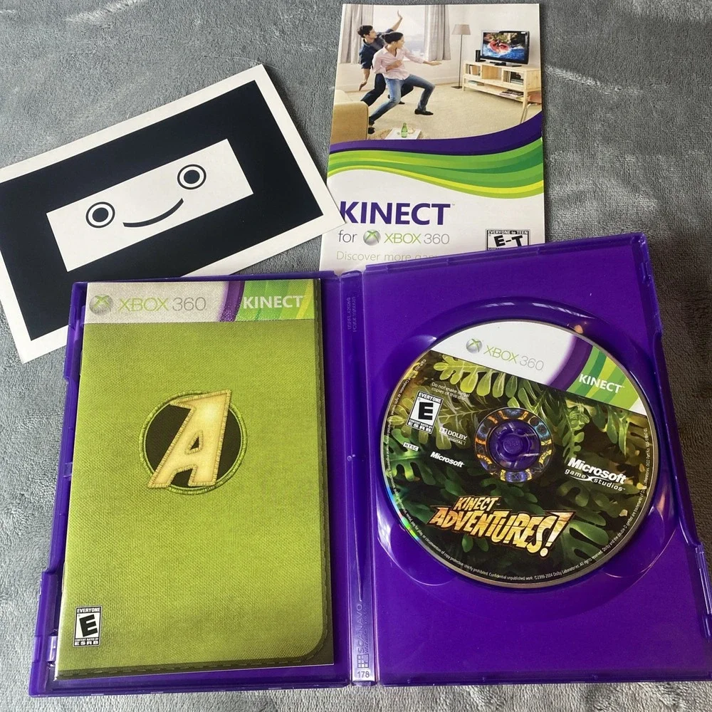 LOT OF 6 XBOX 360 KINECT GAMES;‎ Just Dance 4, Joy Ride, Kinectimals, Game Party